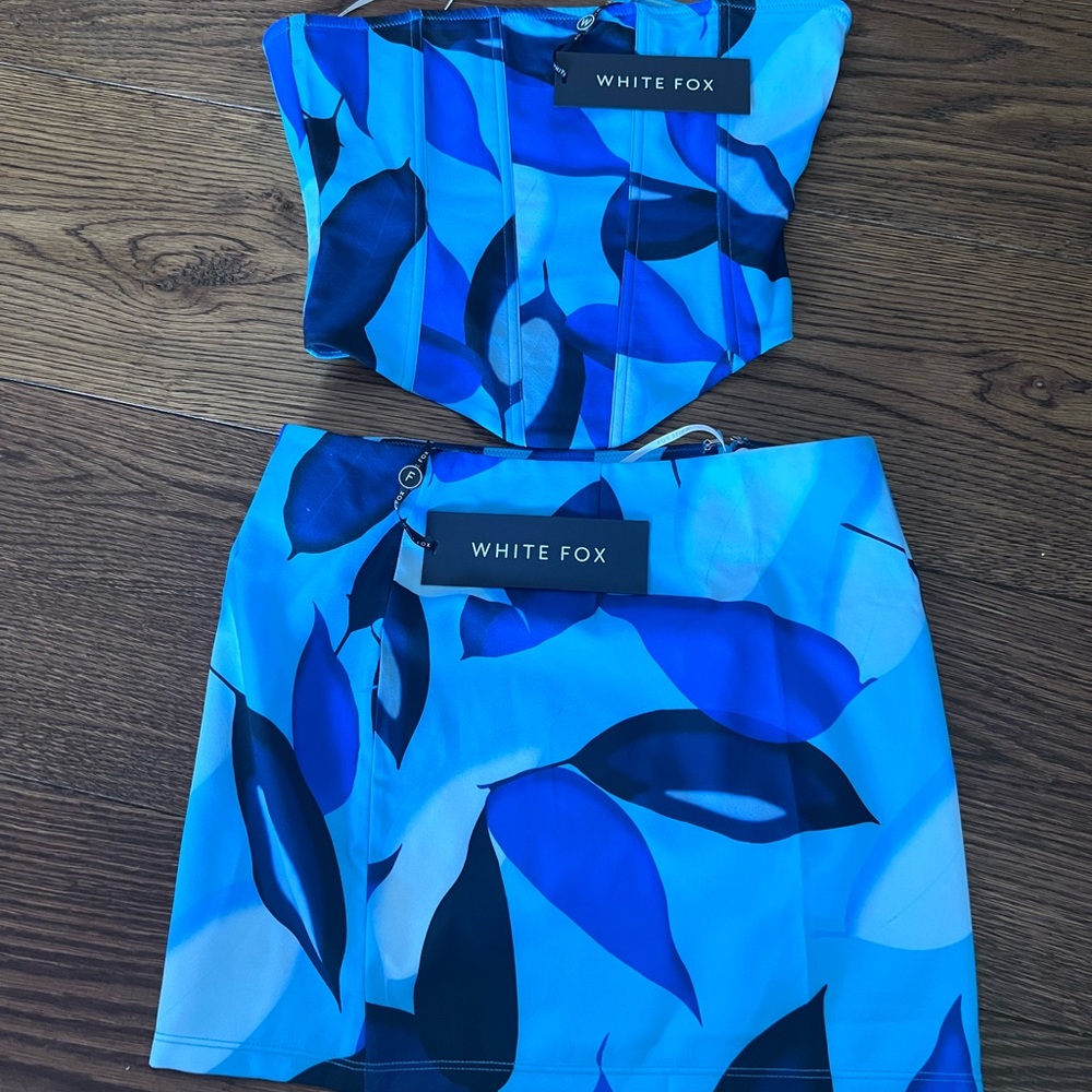 White fox boutique set